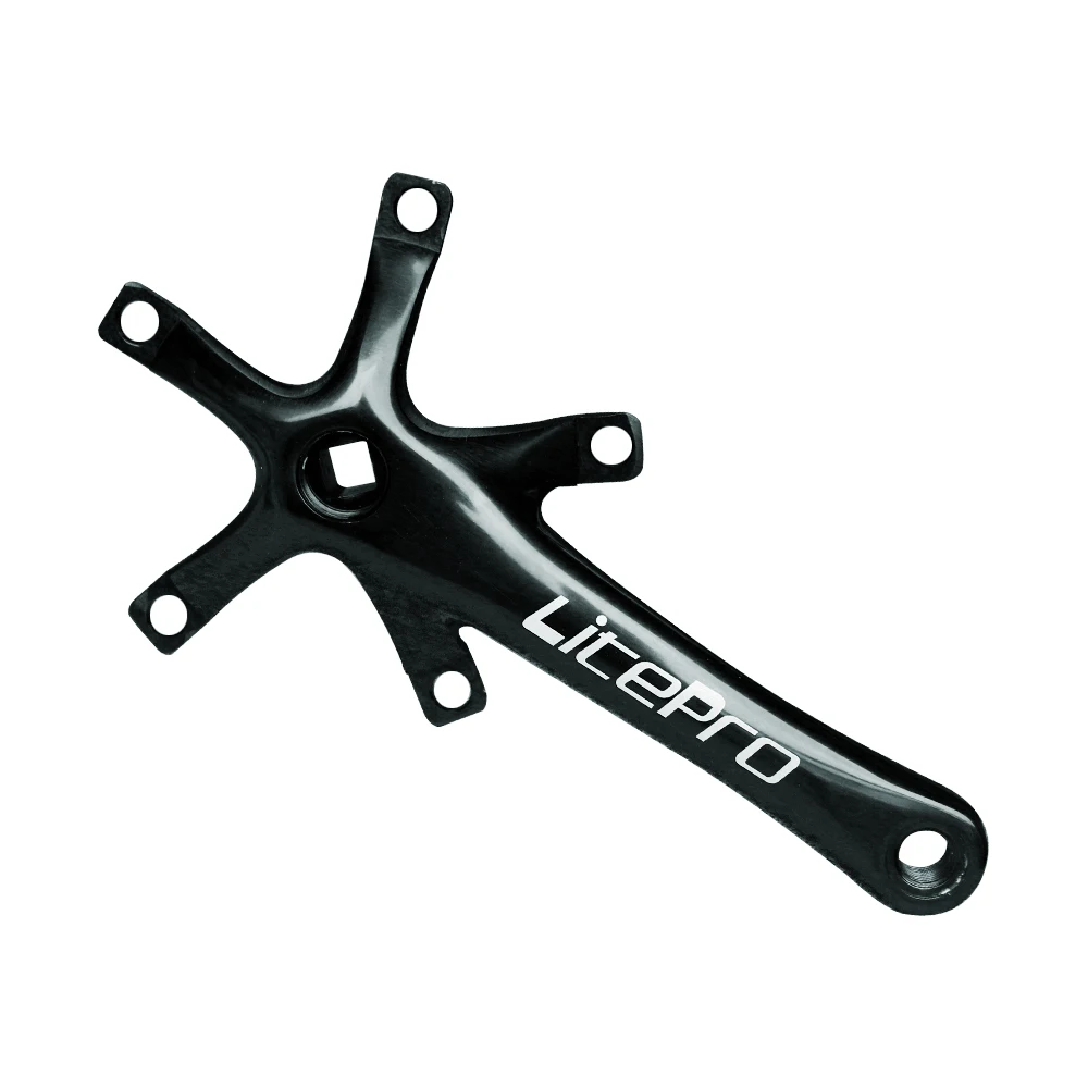 Litepro Square MTB Bicycle Hole Crankset 170mm Crank Arm 130BCD Bike Crankset