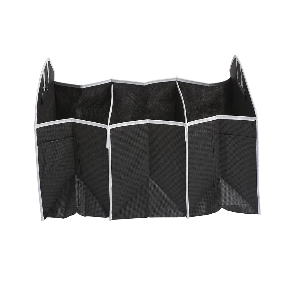 Collapsible Black Car Trunk Organizer Toys Food Storage Truck Cargo