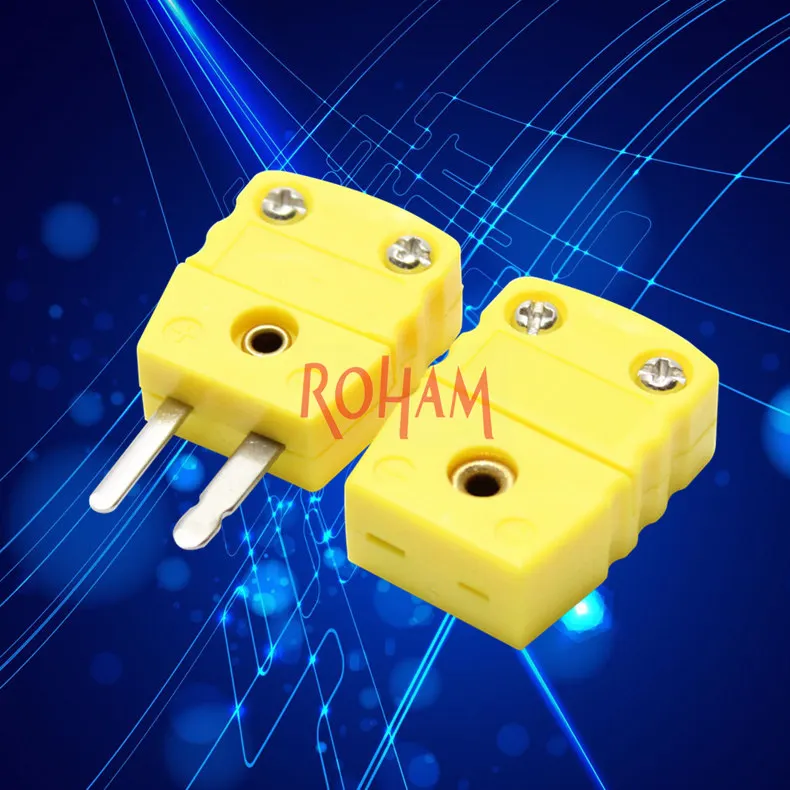 RH thermocouple plug and socket connector K type instrument connector