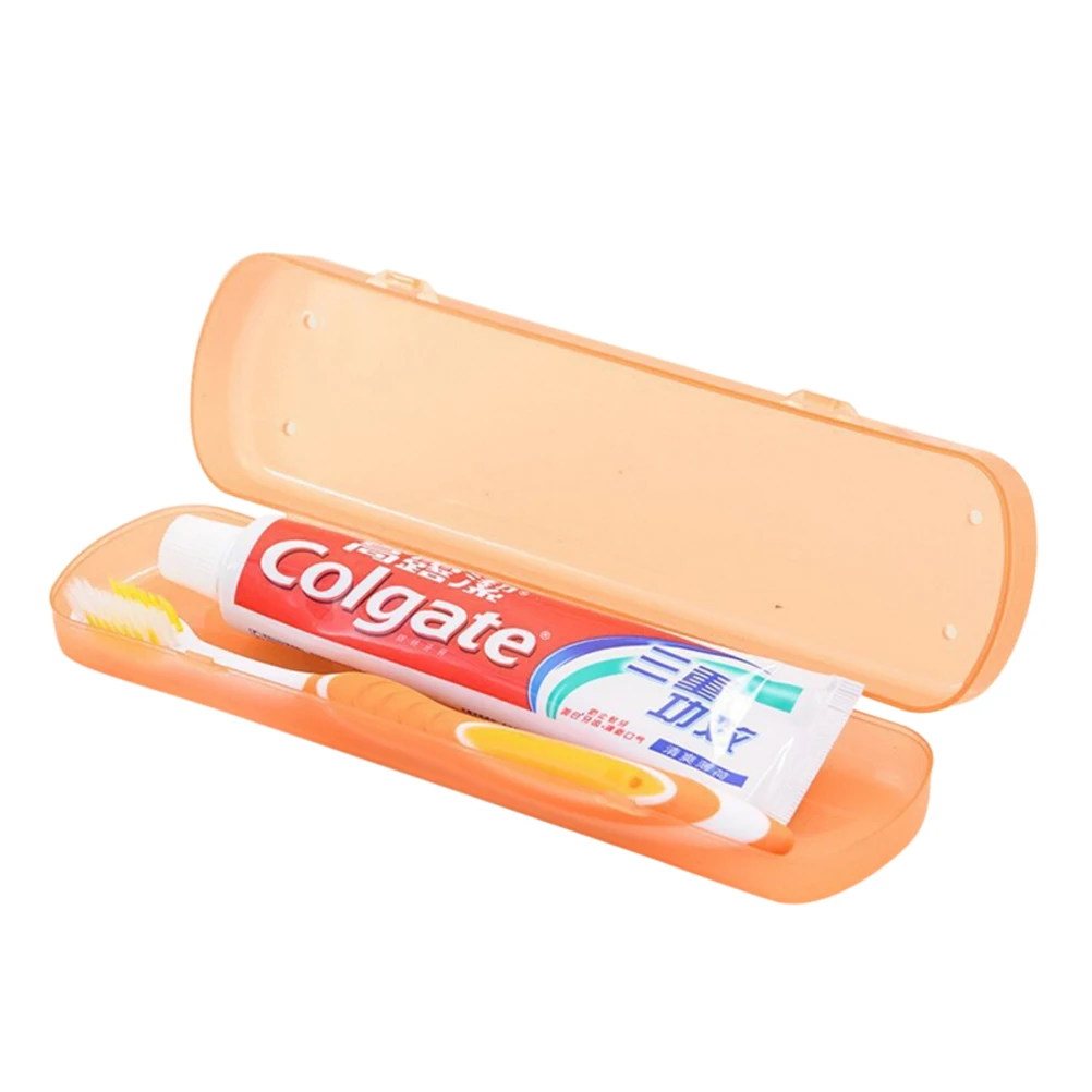 Buy Portable Toothbrush Toothpaste Storage Rectangular