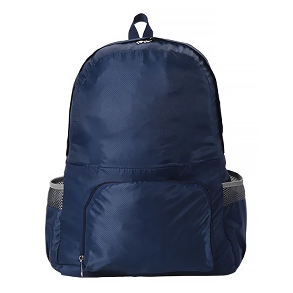 

Travel Bags Solid Waterproof Polyester Backpack Adjustable Strap Foldable Camping Outdoor Multifunctional