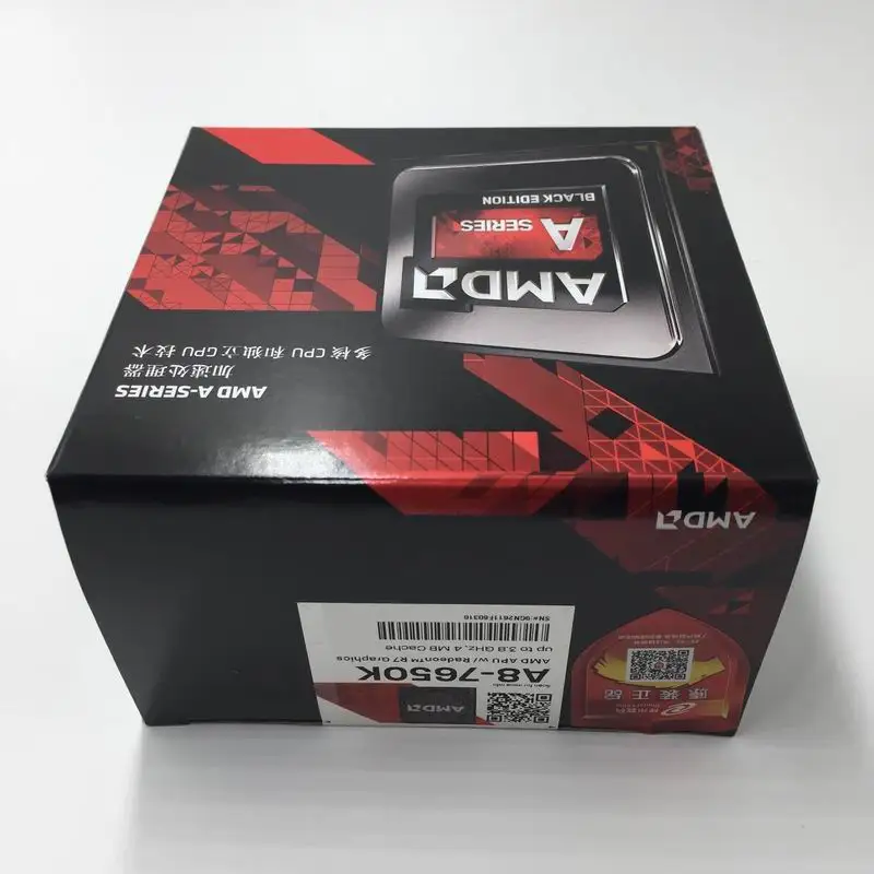 Amd Apu A8 7650k Cpu Processor Boxed With Radiator Quad Core 3 3ghz 4mb Socket Fm2 Cache With Radeon R7 Desktop New Cpu Processor Apu A8amd Apu Aliexpress