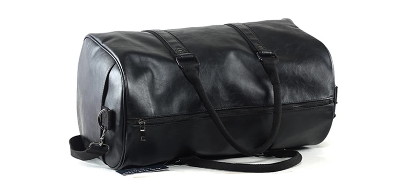Мужская кожаная Спортивная тренировочная сумка, прочные спортивные сумки для мужчин, фитнес Военная тренировочная сумка, кожаная дорожная сумка для багажа