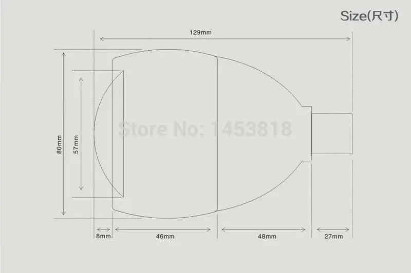 2GA крышка из алюминиевого сплава 35 Вт 2 5 ''H1 H7 H4 Bi HID объектив проектора фара 4300k