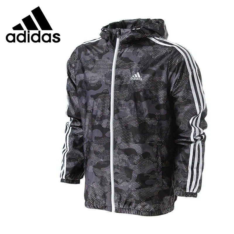 Original New Arrival Adidas Performance WB CAMO AOP Men's jacket Hooded Sportswear