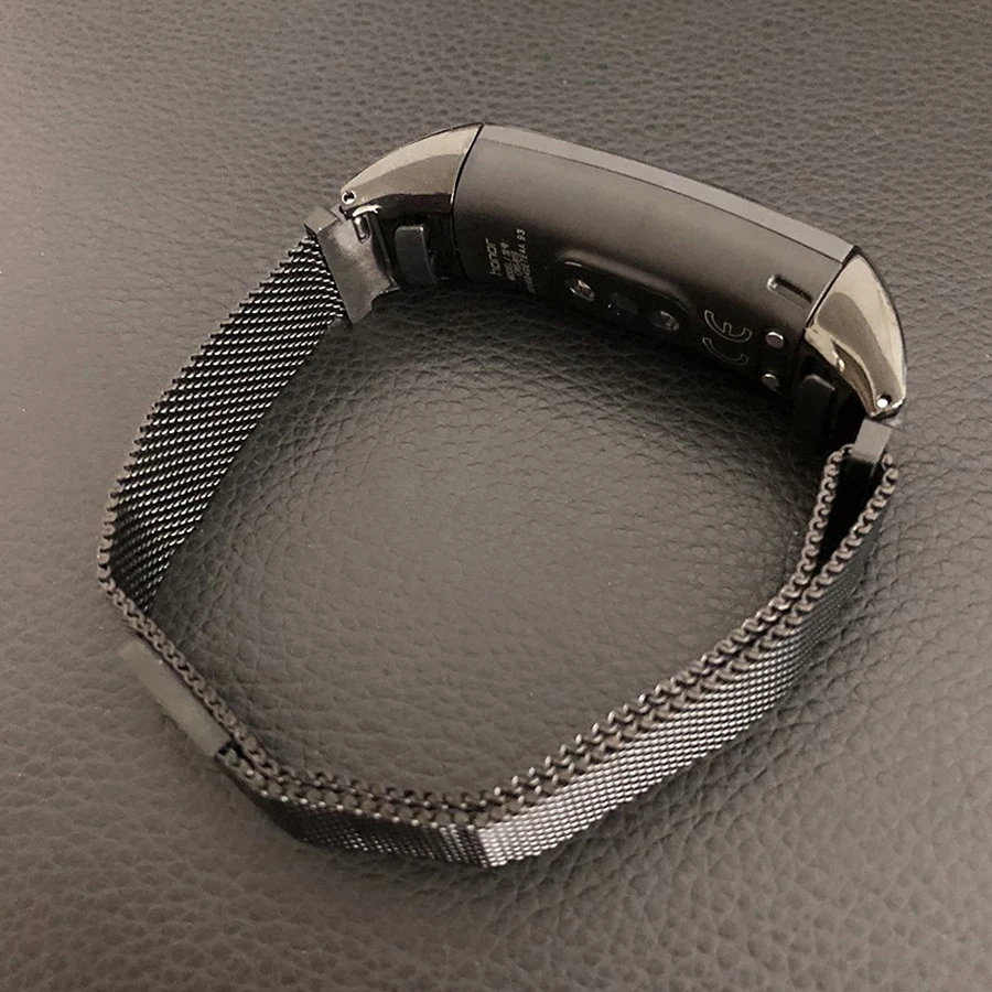 Металлический ремешок для часов Honor Band 4, браслет из нержавеющей стали для huawei Honor Band 4/5, аксессуары для умных браслетов