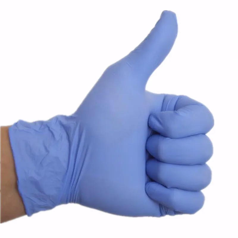 100pcs Top quality Disposable Nitrile gloves chemical laboratory