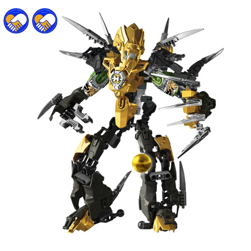 

A toy A dream 177pcs DECOOL 9688 Hero Factory 3.0 Stars Wars ROCKA XL Robot building blocks sets toys kids bricks