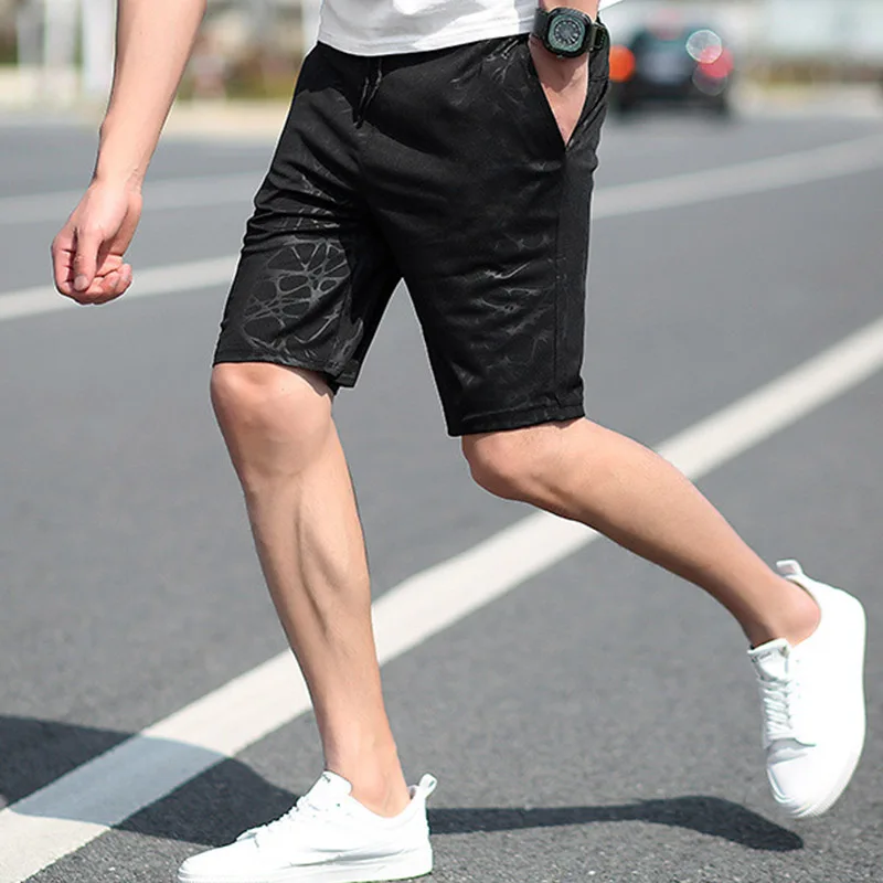 Covrlge черные мужские шорты Лето 2019 Новые повседневные камуфляжные шорты по колено сетчатые цветные шорты в уличном стиле мужские MKD033