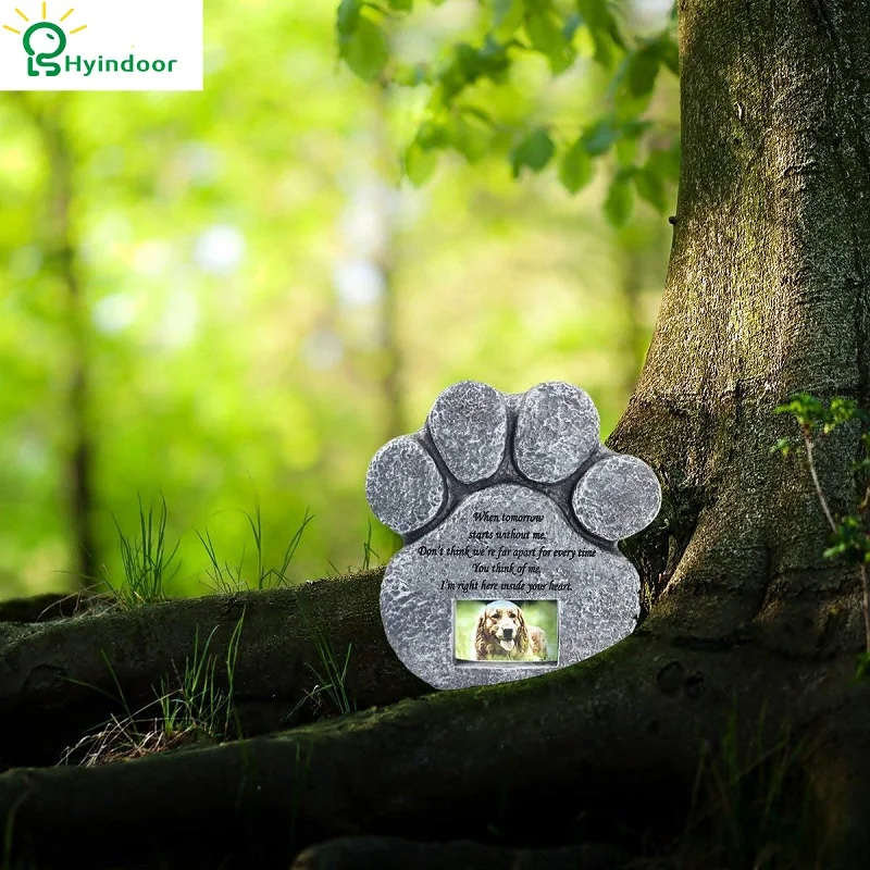 Кремации урны для небольших прах питомца собака кошка Paw Print &quotМемориал&quot