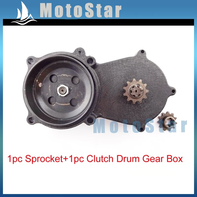 Aazon.co: New T8F 14T Tooth Double Chain Clutch Dru Gear Box 47cc