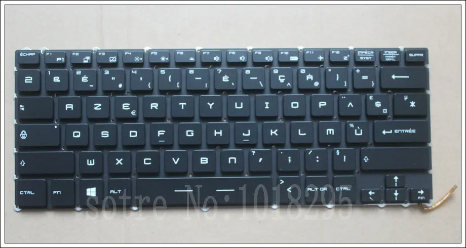 Новая Французская клавиатура для ноутбука MSI Steelseries GS43 GS40 GS40-6QE81FD GS43VR FR Клавиатура