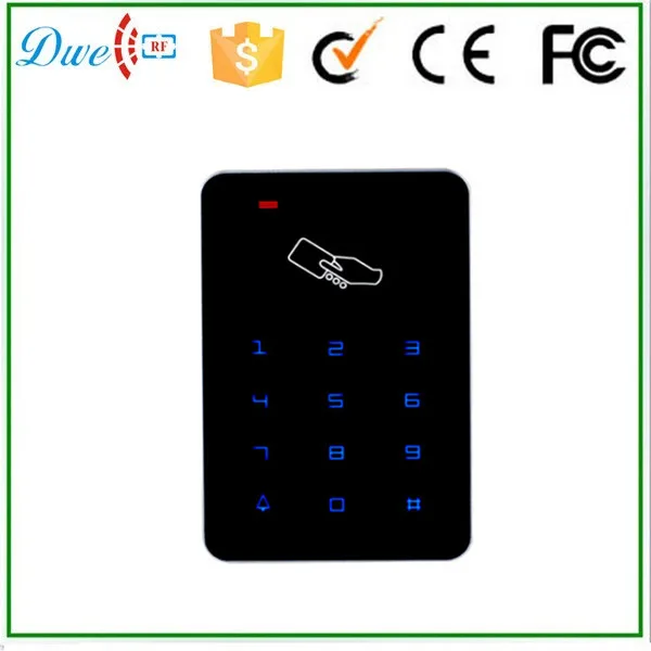 DWE CC RF DC12V сенсорный экран Клавиатура считывающее устройство rfid wiegand 26 для системы контроля доступа