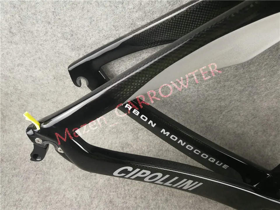 T1000 3 K/UD MCipollini RB1K THE ONE Anthracite блестящая углеродистая рама для дорожного велосипеда с матовой/глянцевой для выбора