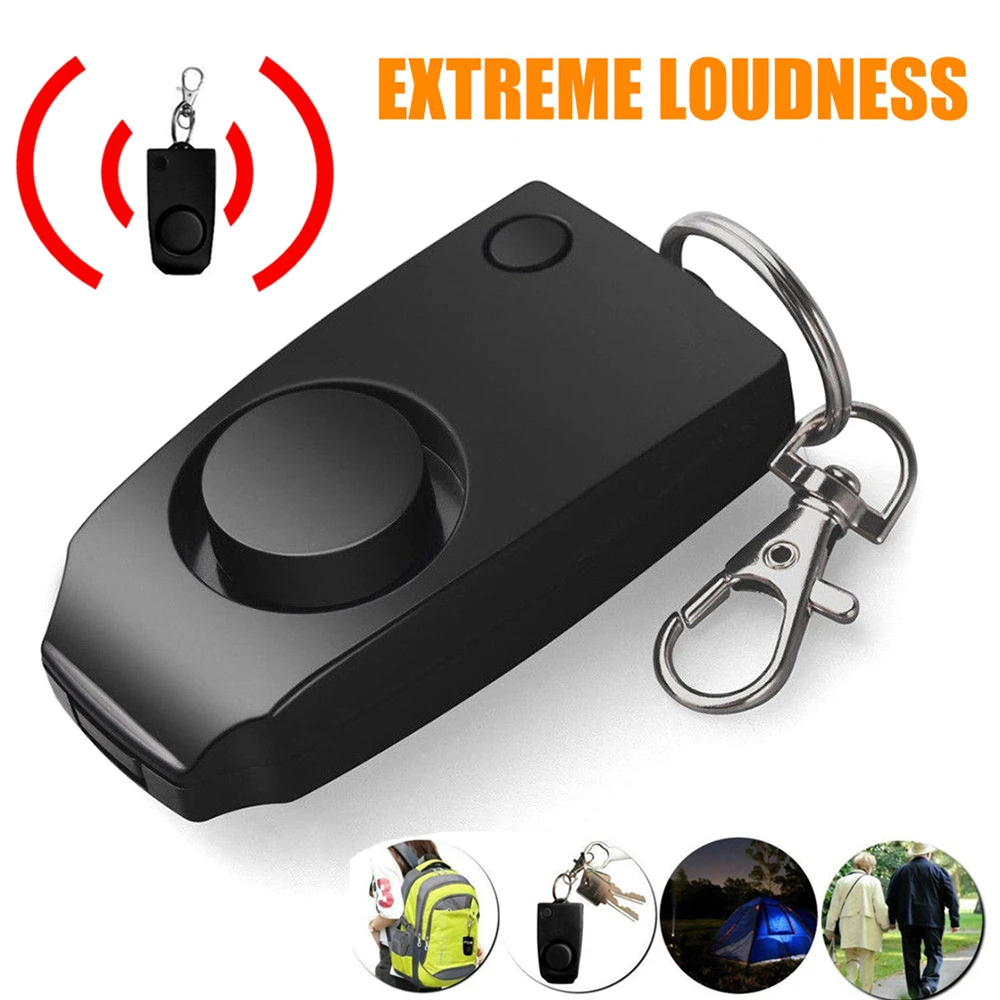 Self Defense mujer defensa personal safety alarm security wolf auto alarme seguridad anti rape whistle 130dB sound loud Keychain Self Defense mujer defensa personal safety alarm security wolf auto alarme seguridad anti rape whistle 130dB sound loud Keychain