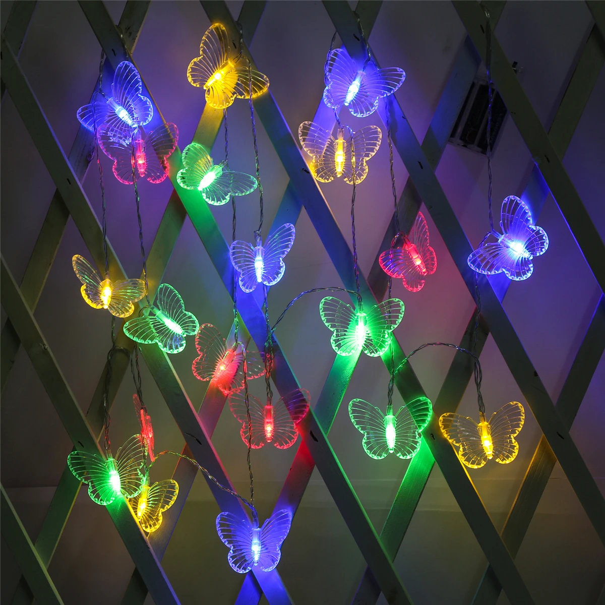 

Fairy Lightsfairy lightsBig Butterfly 3 Metters20L Led Light String 3AA Battery USB 6M40L Starry Room Party Decoration Illumination Children Sleep Lamp