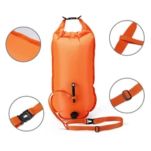 Открытый толстый портативный Быстрый надувной мешок для хранения с пряжкой буй для плавания поплавок Дайвинг Серфинг Плавание ming плавающие сумки аксессуары