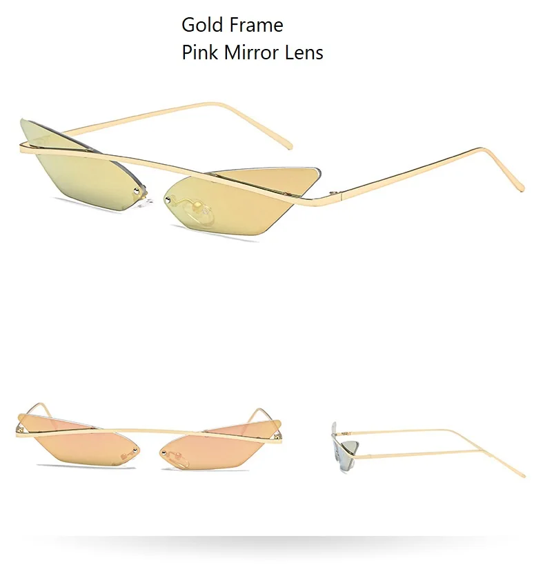 87192 винтажные маленькие узкие женские солнцезащитные очки кошачий глаз 90s трендовые стильные женские солнцезащитные очки в стиле ретро кошачий глаз