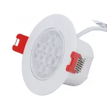 220V Белый Простой Круглый Светильник беспроводной Bluetooth светодиодный умный прожектор для спальни гостиной