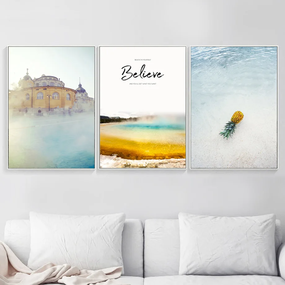 Yellowstone-Volcano-Sea-Landscape-Quotes-Wall-Art-Canvas-Painting-Nordic-Posters-And-Prints-Wall-Pictures-For(2)