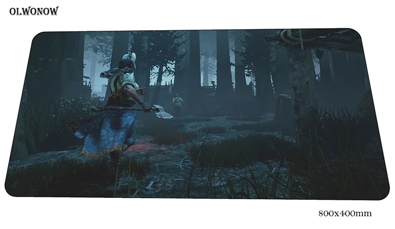 Dead by daylight коврик для мыши геймер 80x40 см игровой коврик для мыши Рождественский коврик для настольного Стола Подарок Коврик для игры ПК геймер коврики геймпад - Цвет: Size 800x400x2mm
