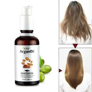 

50ml Pure Argan Oil Morocco Hair Treatment Oil Make Straight Shiny Hair Care WD