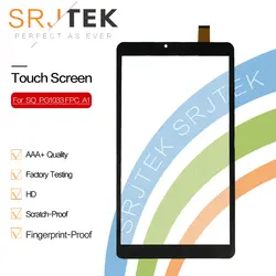 SRJTEK 10,1 "Сенсорный экран для SQ-PG1033-FPC-A1 SQ PG103 Tablet PC Сенсорный экран Панель планшета сеньор ремонт Запчасти для авто