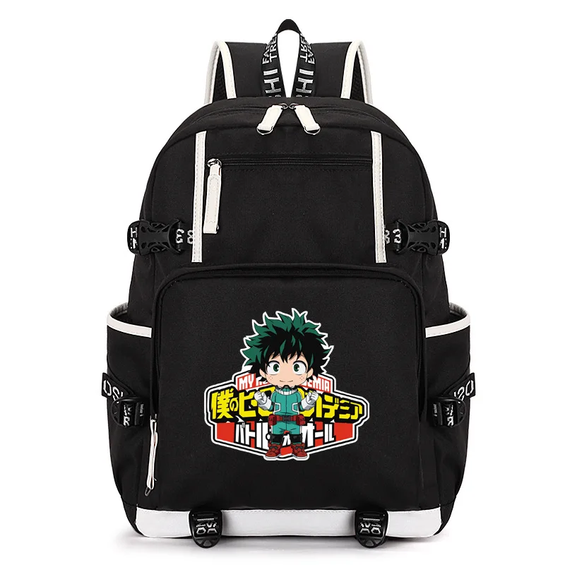 

Comic Anime My Hero Academia Backpack School Bags Children Kids School Backpacks Anime Cartoon Bags Backpack casual Satchel