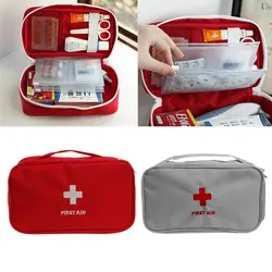 Портативный первой помощи выживания Medicine сумка для хранения таблетки окно для путешествий дома медицинские инструменты # Y207E # Лидер продаж