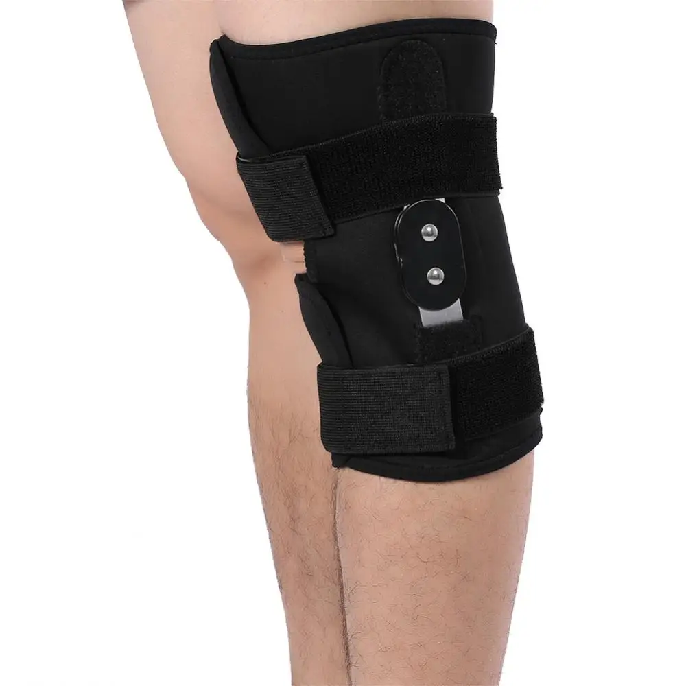 

1pcs L/XL Adjustable Knee Support Brace Protector Kneepad Leg Compression Sleeves Sports Knee Pad Support For Cycling Running
