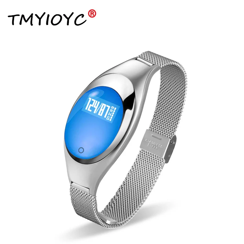 

Z18 Smart Bracelet Women Fitness Tracker Blood Pressure Wristand oxygen Heart Rate Monitor Bluetooth Call Reminder smart band