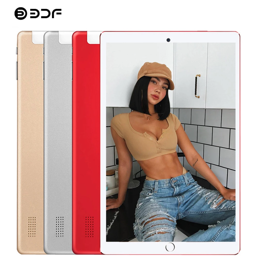 

BDF 10 Inch Android 7.0 Tablets Pc 3G Phone SIM Card Tab Octa Core Tablet 4GB/32GB 1920*1200 IPS Android Laptop 7 8 9 10 Tablet