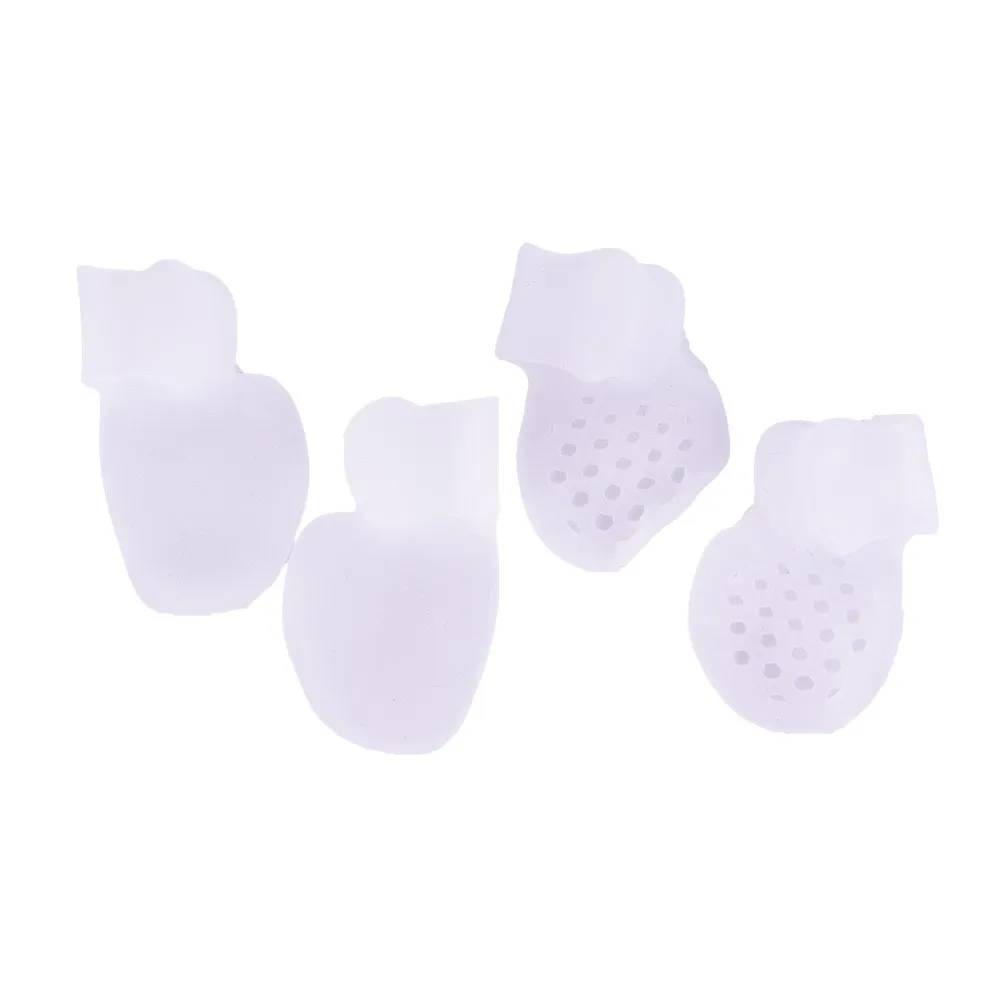2pcs/pair Foot Care Silicone Little Toe Separator Orthopedic Supplies Hallux Valgus Corrector Bone Bunion Orthotics Massage