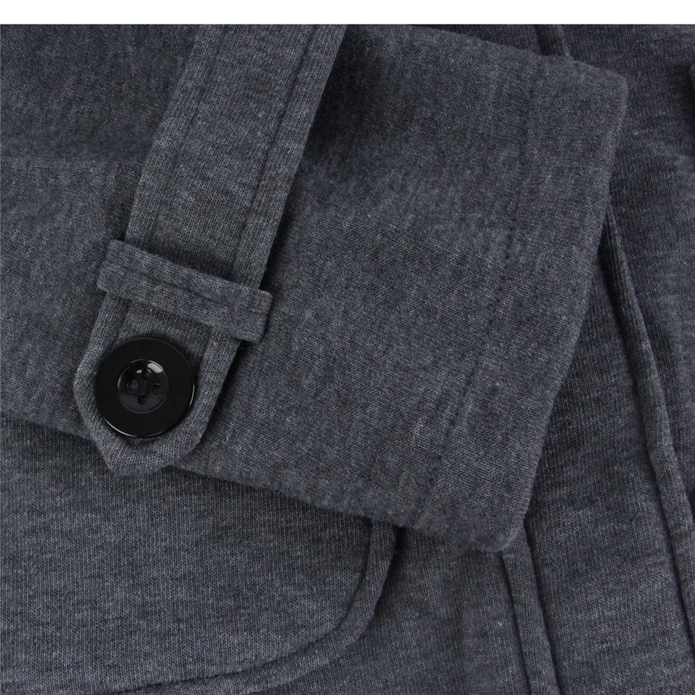 Plus Size S~6XL Women Hooded Coat 2018 Causal Women's Overcoat Female Coat Zipper Horn Button Outwear Jacket Casaco Feminino (21)
