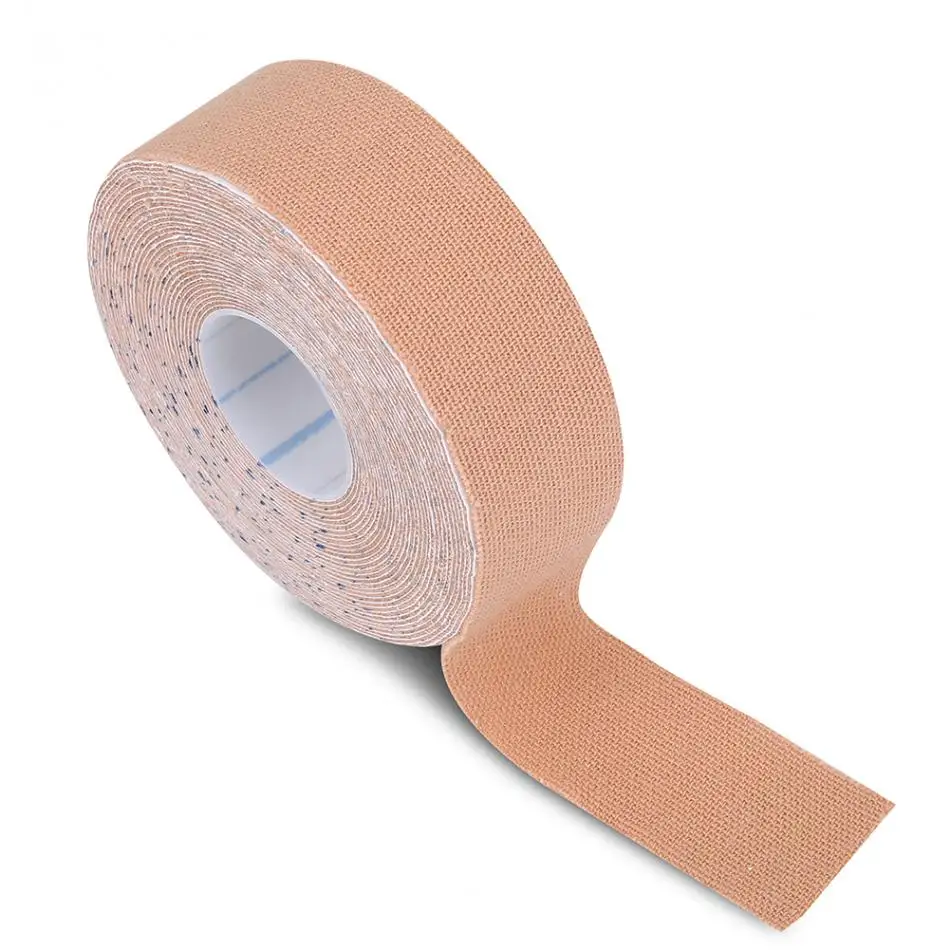 

Cotton Elastic Muscle Bandage Sports Training Muscle Strain First Aid Sticker Kinesiology Knee Elbow Pads Adhesived Muscle Tape