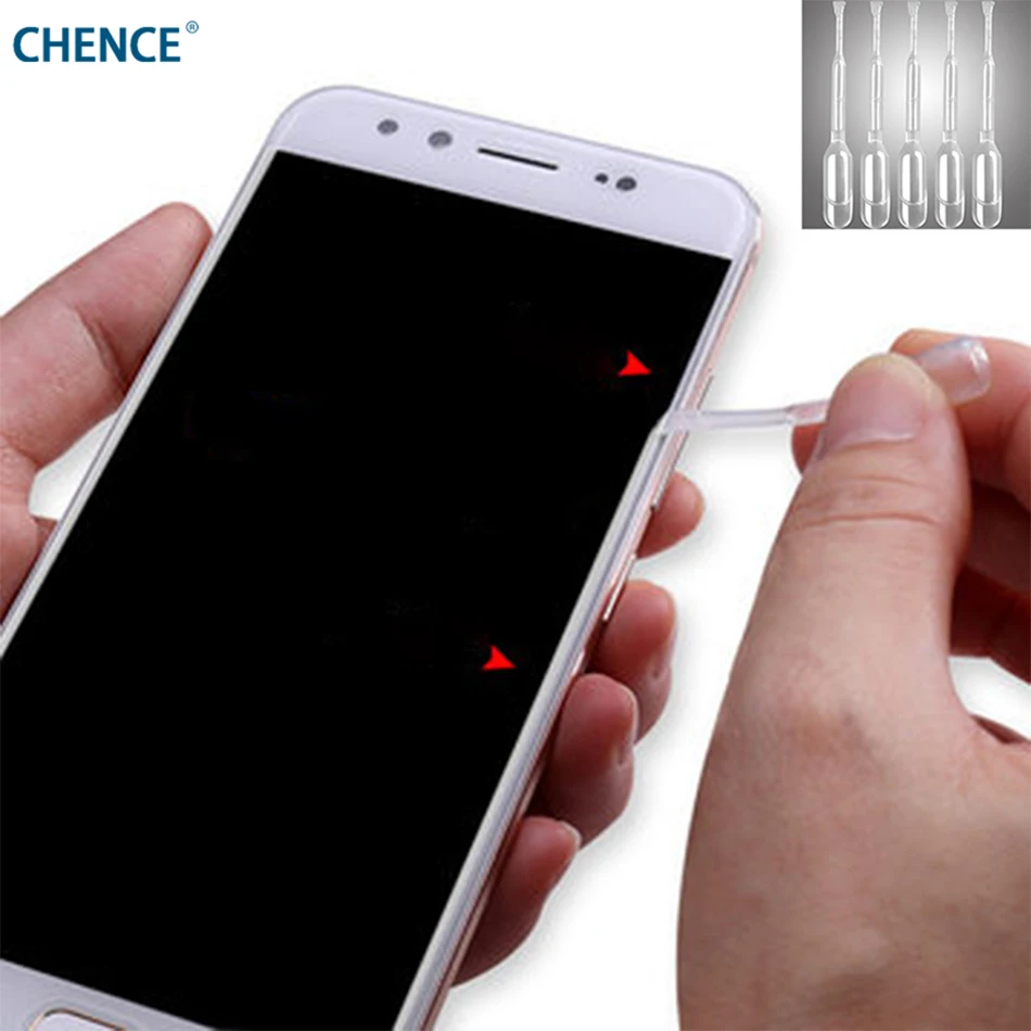 

10PCS Upgrade Version Tempered Glass White Edge Revising Liquid For Xiaomi Huawei Lenovo Asus Screen Protector Border Eliminat