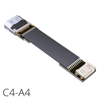 

Mini hdmi Female to hdmi Female Extension cord Flat Ribbon Cable 4Kx2K@60Hz C4A4