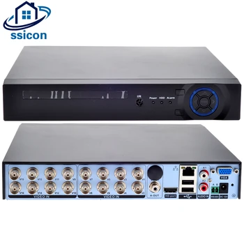 

SSICON 16CH 1080N DVR Hybrid NVR Support 8*1080P;16*960P;4*3MP;4*5MP IP Camera 16 Channel CCTV Video Recorder