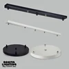 Plateau de plafond, Base de plafond, 3 lampes suspendues, long plateau rond, accessoires de suspension pour lampe suspendue ► Photo 1/5