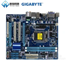 Оригинальная б/у настольная Материнская плата Gigabyte GA-H55M-D2H H55 LGA 1156 Core i7 i5 i3 DDR3 8G SATA2 USB2.0 VGA DVI HDMI Micro-ATX
