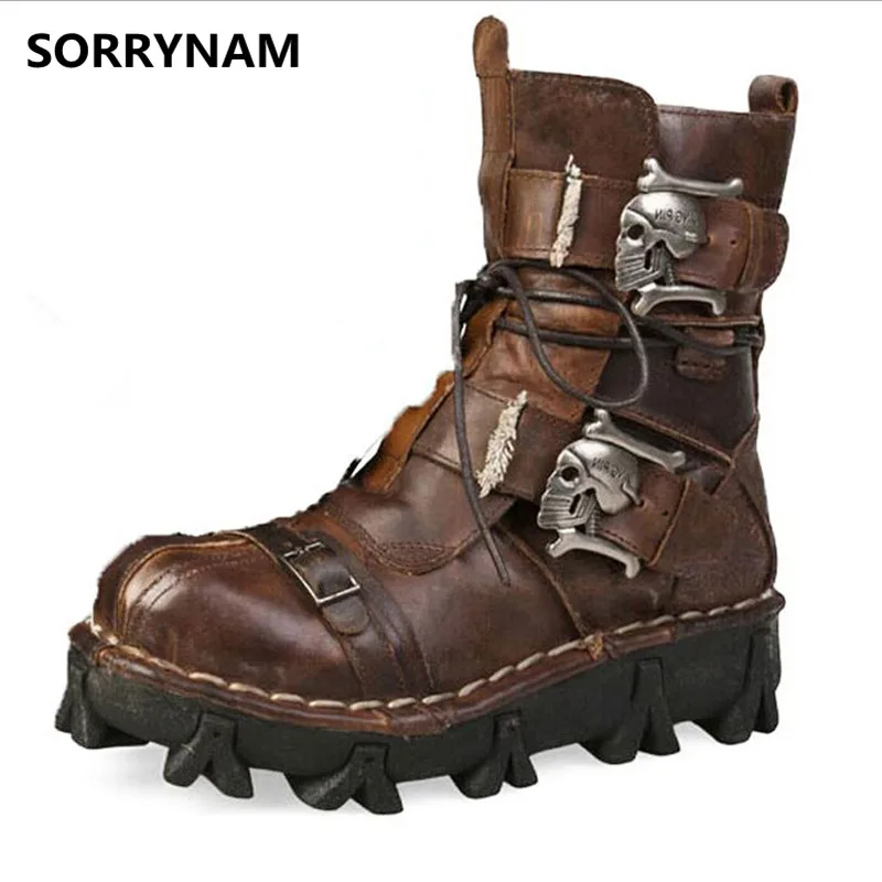 Echtes Leder Männer Winter Military 2017 Wärmer Kuh Stiefel tshrdxCQ