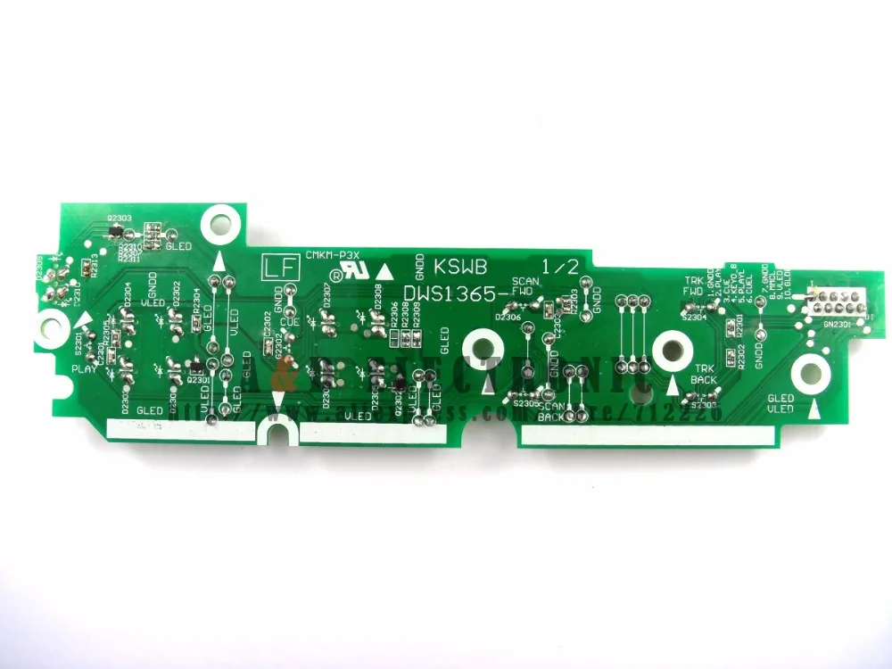 Replacement CDJ 1000 MK3 KSWB Play & Cue Switch PCB CDJ1000MK3 (DWS1365)