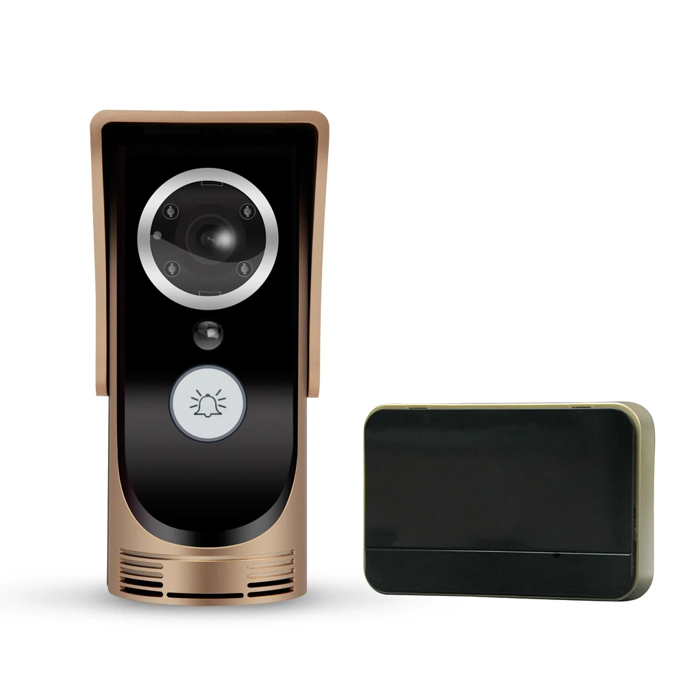 

APP Remote Control WIFI IP Doorbell Metal Case Wireless Intercom Video Door Phone