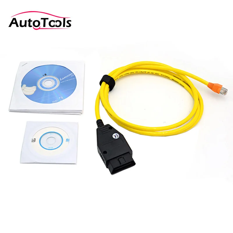 Кабель для передачи данных ENET ESYS Ethernet к интерфейсу OBD E SYS кодирования ICOM