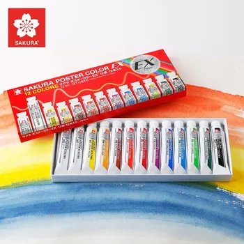 

SAKURA PEW13 Poster Color EX 12 Colors 12ml 13 Tubes