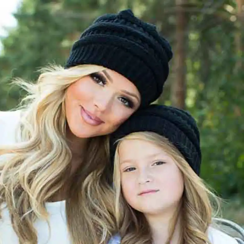 mommy and me winter hats