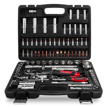 Buy 94pcs One Set Combination Household Tool Kit Socket Set Drive Ratchet Wrench Spanner Multifunctional Auto Repair Tools Set