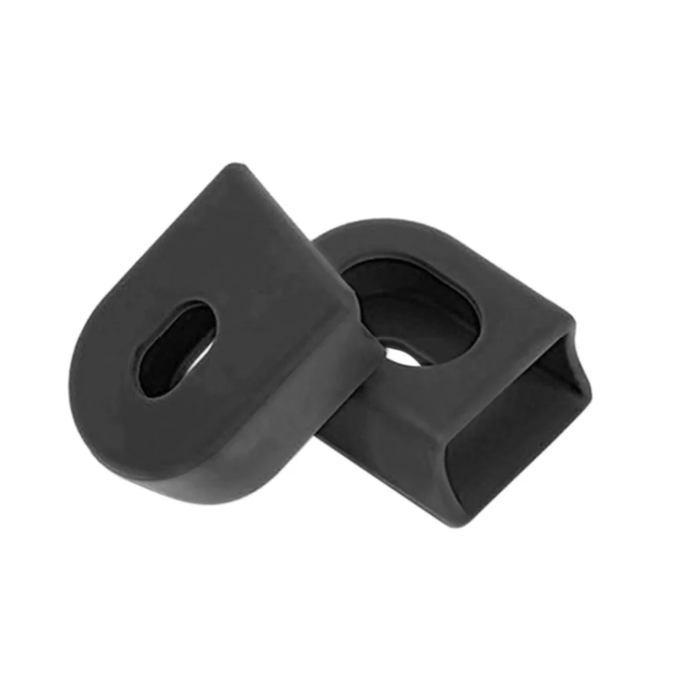 

1Pair Mountain Bike Road Bicycle Cycling Crankset Protective Sleeve Cover Silicone High Quality Bike Crankcase Multicolor A#40