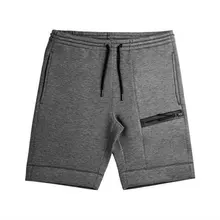 Для мужчин дешевого хлопка, тренажерный зал шорты Высокие эластичные спортивные фитнес шорты для бега Повседневное мужской обтягивающие колготки спортивная одежда