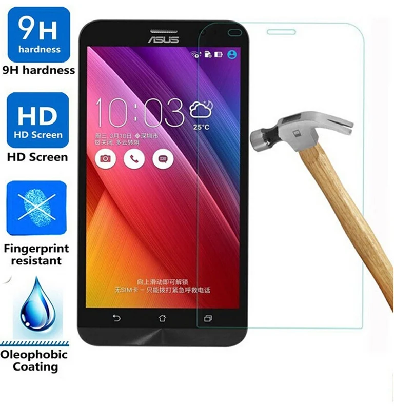 

For Zenfone5 Fashion Premium Explosion Proof Tempered Glass Screen For ASUS ZenFone 5 A501CG Protector Protective Film Guard